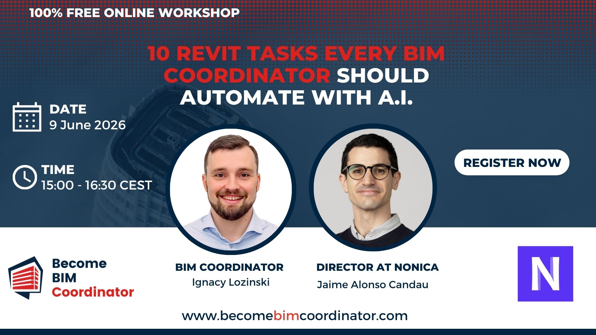 10 Revit Tasks Every BIM Coordinator Should Automate with A.I.